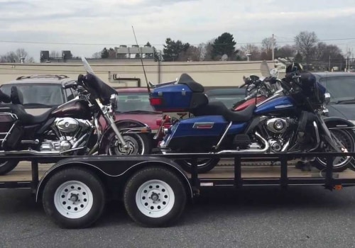What is the safest way to ship a motorcycle?